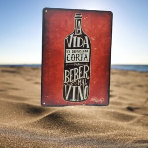 CHAPA "La vida es demasiado corta"