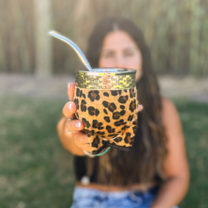 Mate Imperial de calabaza - Diseño Animal Print