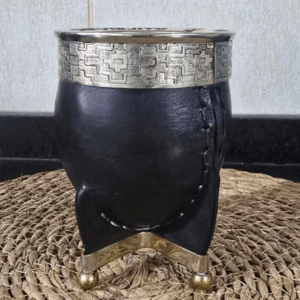 Mate Imperial de calabaza y cuero - "Tomamos unos verdes"