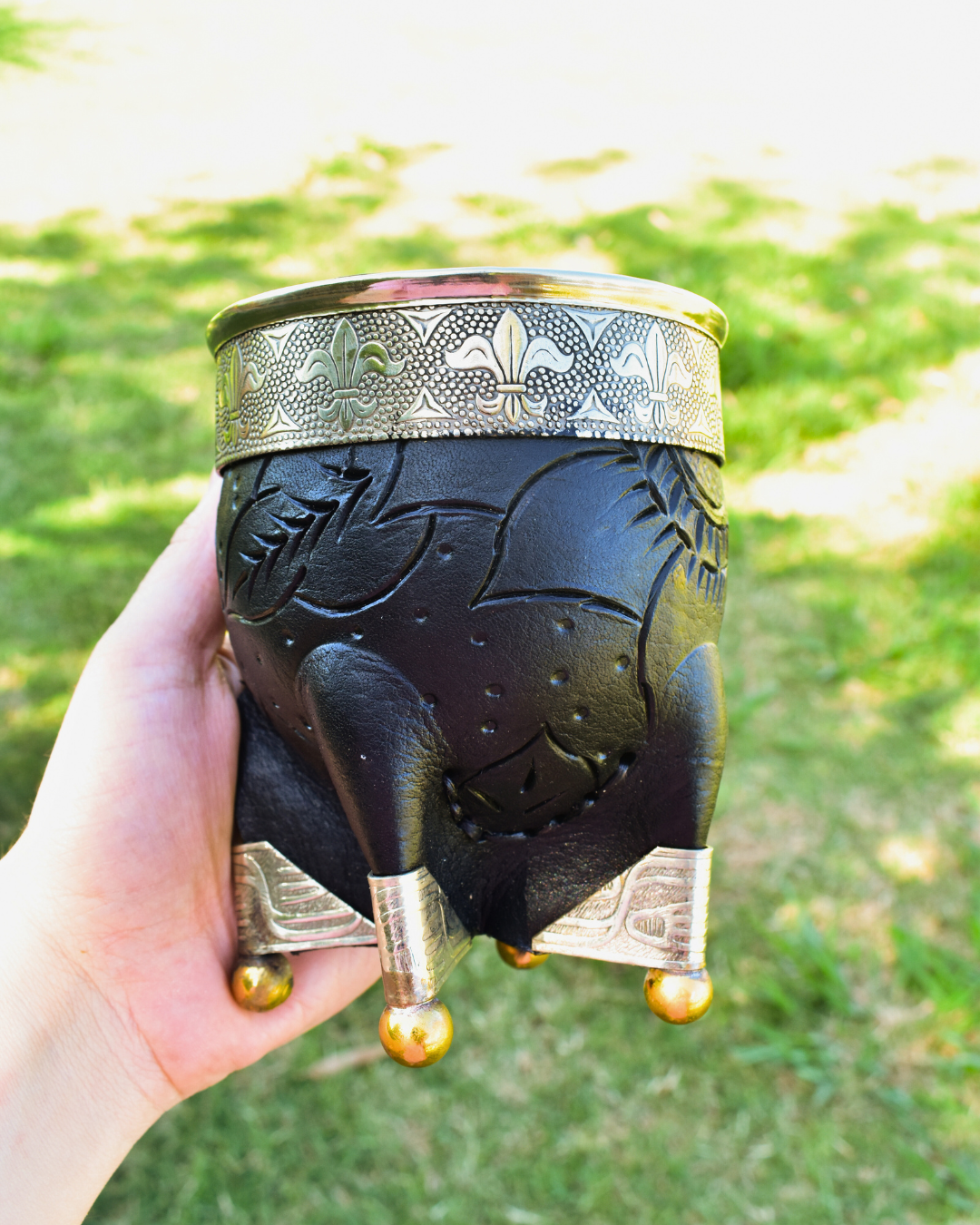 Mate "Flor de lis"