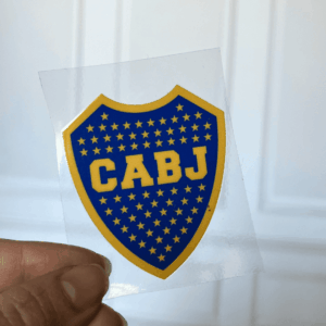 Sticker DTF UV - Escudo de Boca