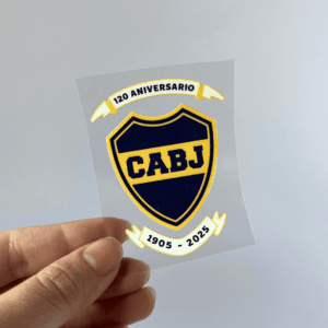 Sticker DTF UV - CABJ 120 Aniversario