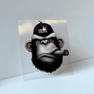 Sticker DTF UV - Mono Che Viejito