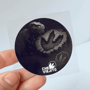 Sticker DTF UV - Huella Che Viejito