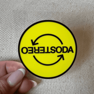 Sticker DTF UV - Soda Stereo