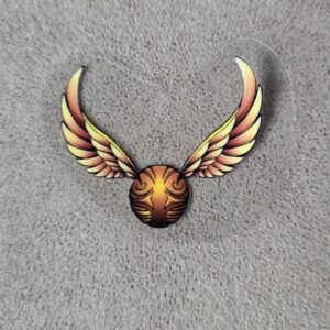 Sticker DTF UV - Snitch Dorada