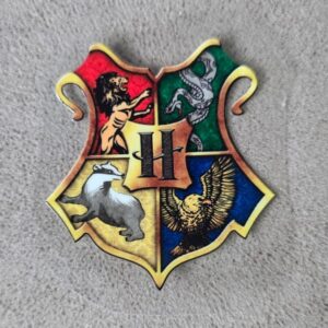 Sticker DTF UV - Escudo Hogwarts