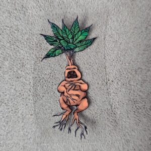 Sticker DTF UV - Mandrágora