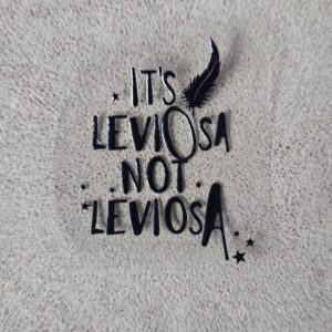 Sticker DTF UV - It´s LeviOsa not LeviosA
